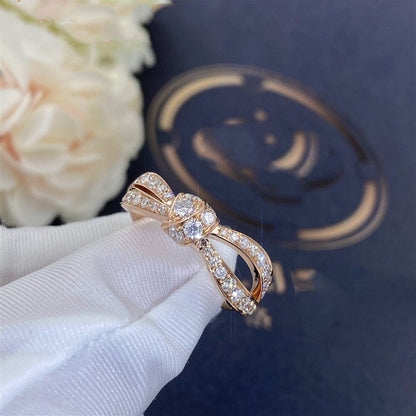 [Max Jewelry ]LIENS PINK GOLD DIAMOND RING