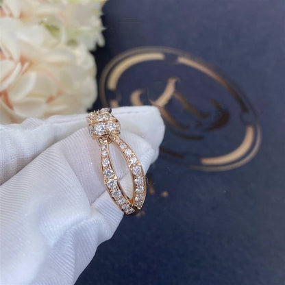 [Max Jewelry ]LIENS PINK GOLD DIAMOND RING