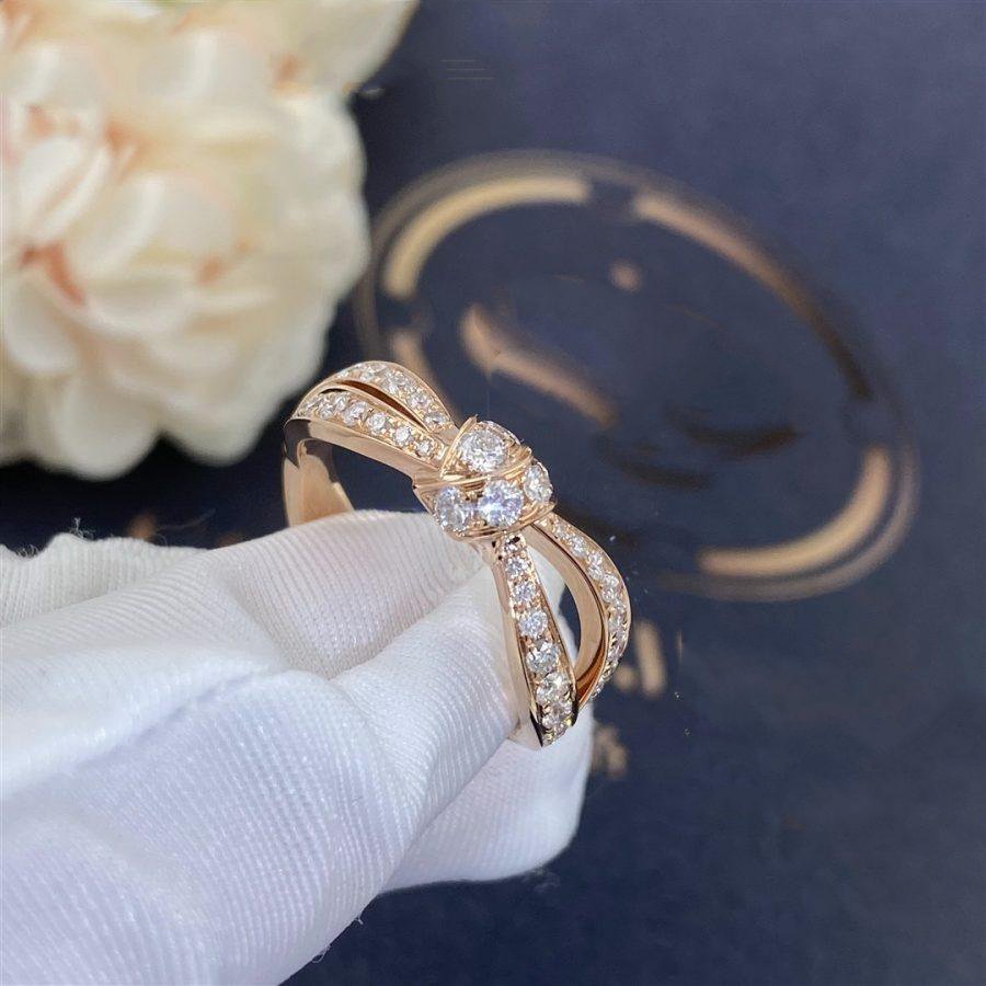 [Max Jewelry ]LIENS PINK GOLD DIAMOND RING