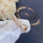 [Plus&Max]LIENS PINK GOLD DIAMOND RING