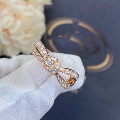 [Max Jewelry ]LIENS PINK GOLD DIAMOND RING