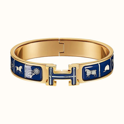 [Max Jewelry ]H COUVERTURES DARK BLUE BRACELET