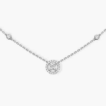 [Max Jewelry]Diamond Necklace 0,20ct Brilliant Shape Joy
