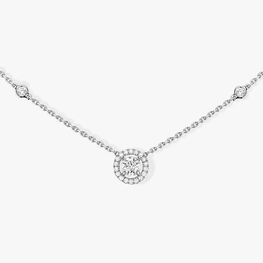 [Max Jewelry]Diamond Necklace 0,20ct Brilliant Shape Joy