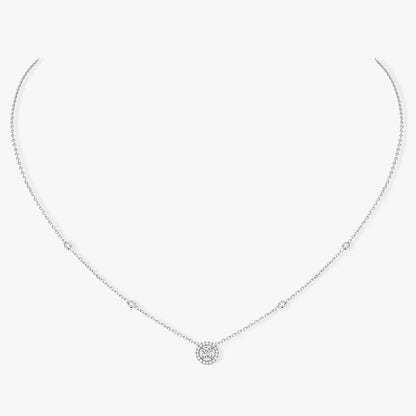 [Max Jewelry]Diamond Necklace 0,20ct Brilliant Shape Joy