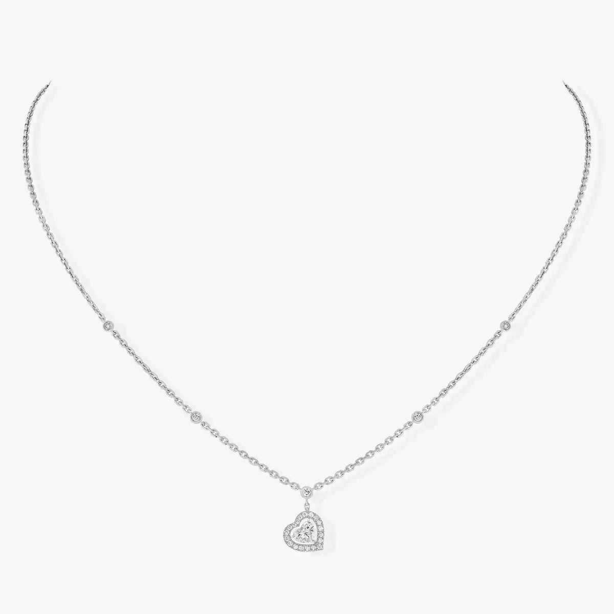 [Max Jewelry]Diamond Necklace Joy C_ur