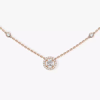 [Max Jewelry]Diamond Necklace 0,20ct Brilliant Shape Joy