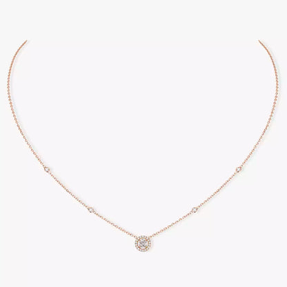 [Max Jewelry]Diamond Necklace 0,20ct Brilliant Shape Joy