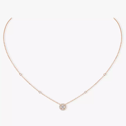 [Plus&Max]Diamond Necklace 0,20ct Brilliant Shape Joy