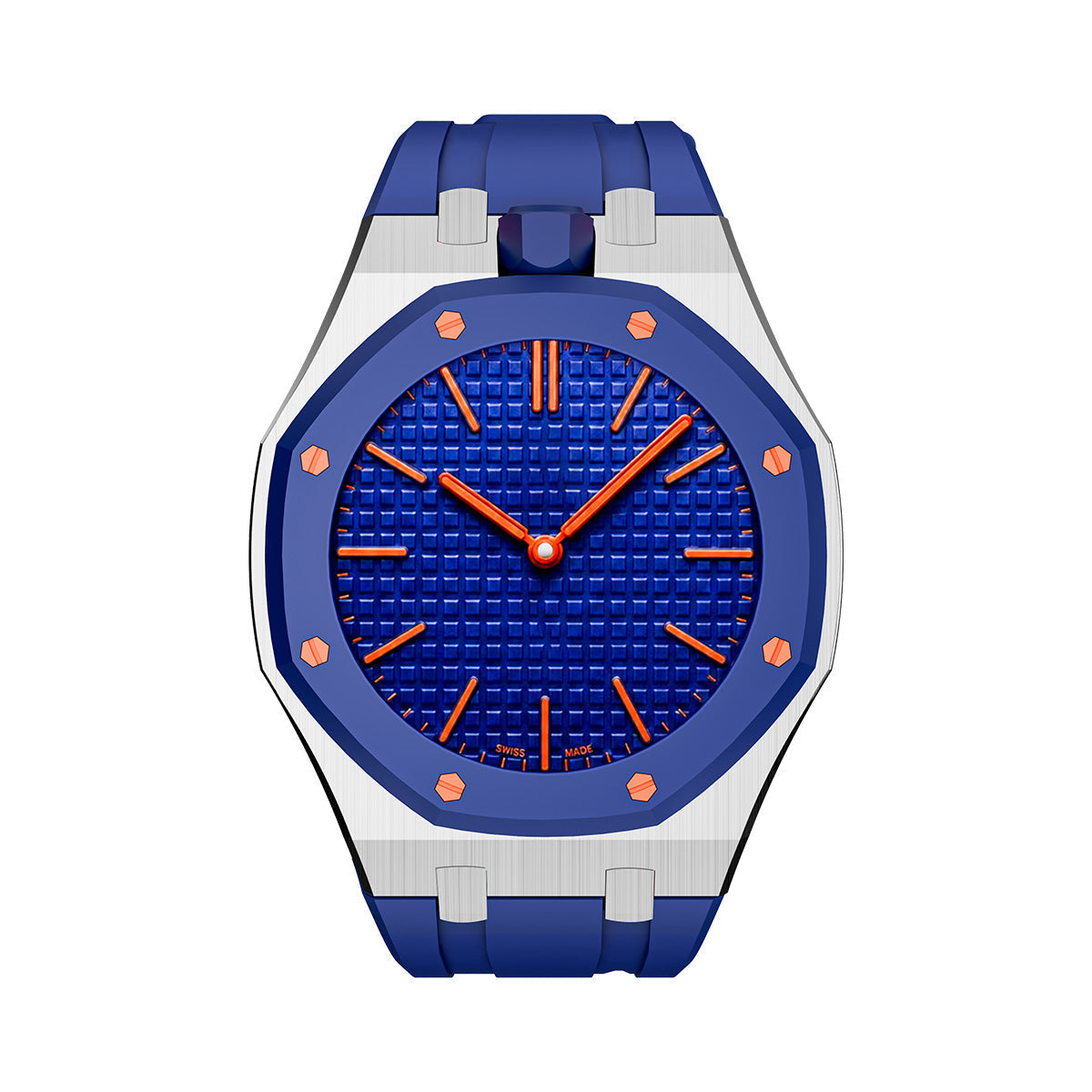[Plus&Max]ROYAL OAK POP EXCLUSIVE STEEL CASE & SILICONE STRAP