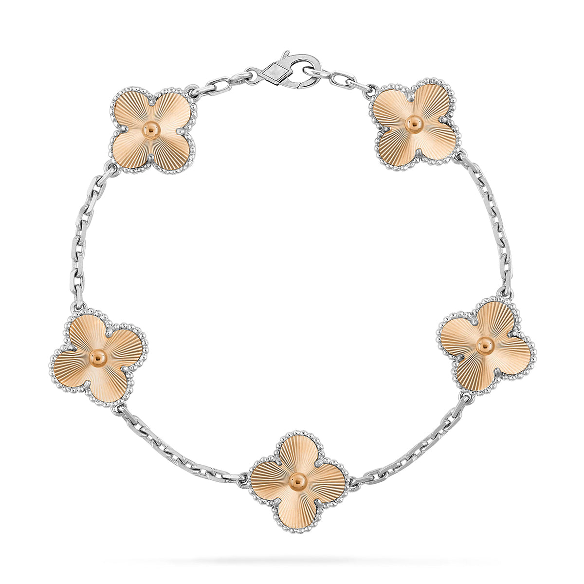 [Max Jewelry ] CLOVER 5 MOTIF LASER BRACELET COLLECTION