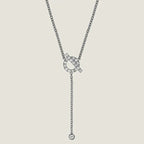 [Plus&Max]FINESSE SILVER DIAMOND NECKLACE
