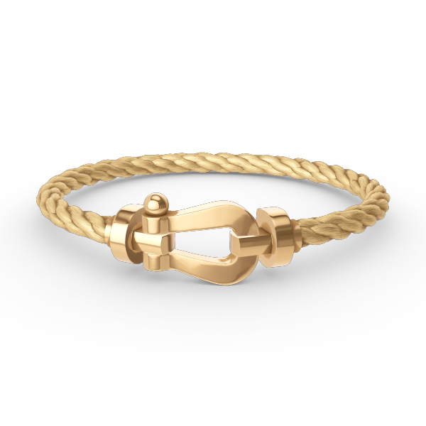 [Max Jewelry ]FORCE LARGE HORSESHOE NO DIAMOND BRACELET GOLD