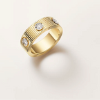 [Plus&Max]LOVE 6.5MM UNLIMITED RING, 6 DIAMONDS