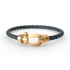 [Plus&Max]FORCE LARGE HORSESHOE NO DIAMOND BRACELET GOLD