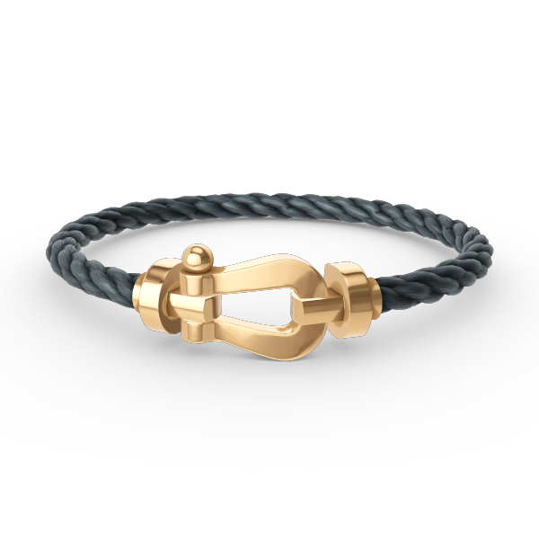 [Max Jewelry ]FORCE LARGE HORSESHOE NO DIAMOND BRACELET GOLD