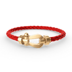 [Plus&Max]FORCE LARGE HORSESHOE NO DIAMOND BRACELET GOLD
