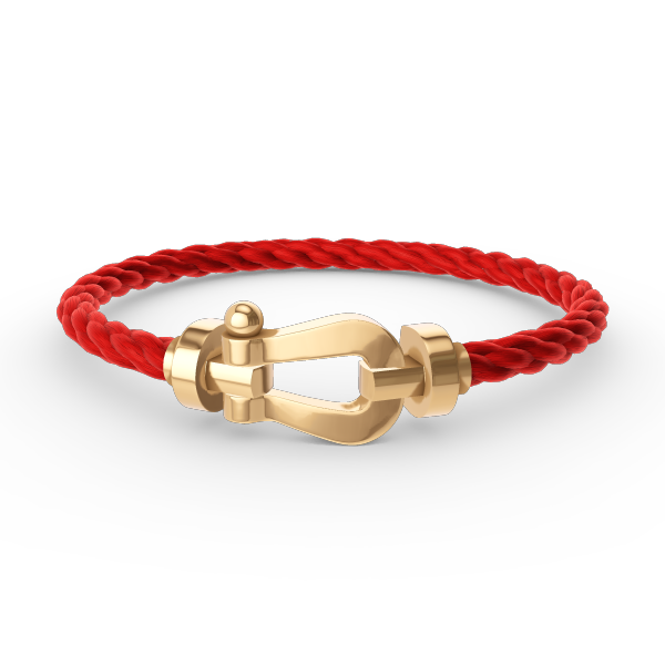 [Max Jewelry ]FORCE LARGE HORSESHOE NO DIAMOND BRACELET GOLD