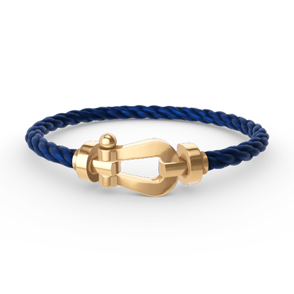 [Max Jewelry ]FORCE LARGE HORSESHOE NO DIAMOND BRACELET GOLD