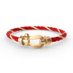 [Plus&Max]FORCE LARGE HORSESHOE NO DIAMOND BRACELET GOLD
