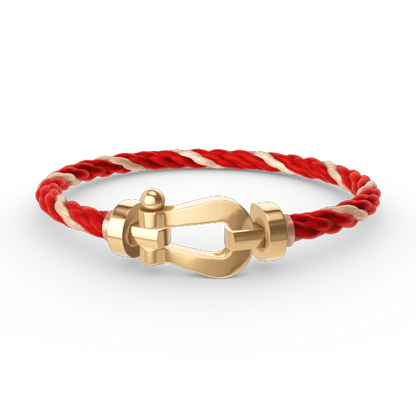 [Max Jewelry ]FORCE LARGE HORSESHOE NO DIAMOND BRACELET GOLD