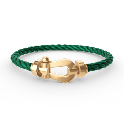 [Max Jewelry ]FORCE LARGE HORSESHOE NO DIAMOND BRACELET GOLD
