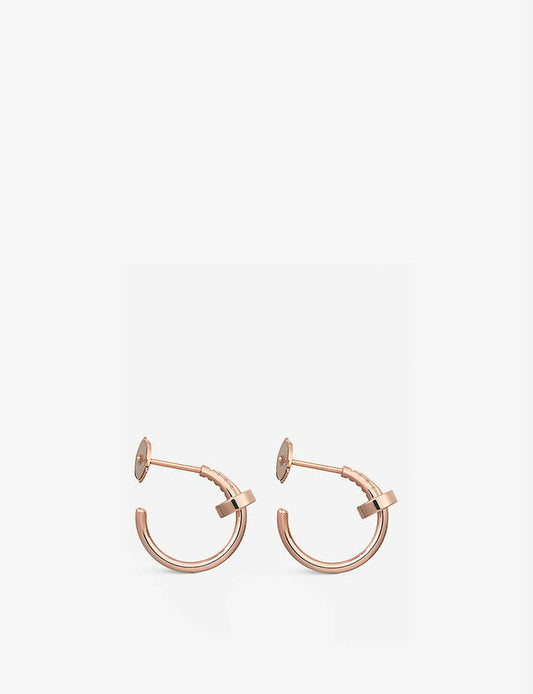 [Max Jewelry ]JUSTE EARRINGS PINK GOLD