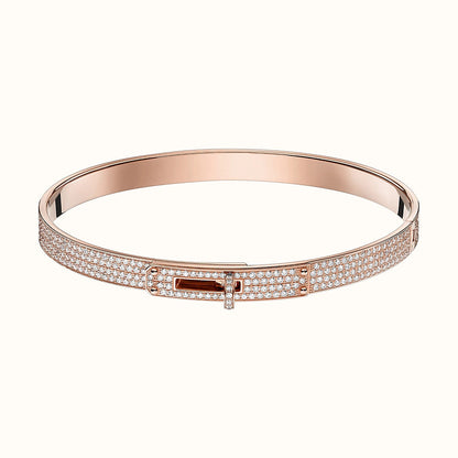 [Max Jewelry ]KELLY BRACELET DIAMOND PAVED