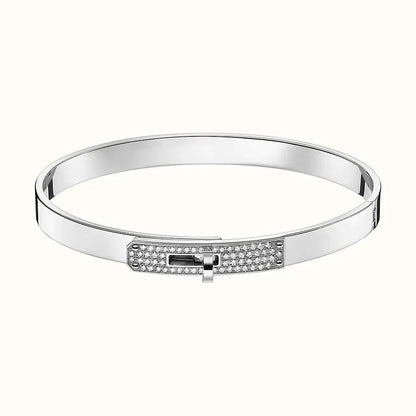 [Max Jewelry ]KELLY SILVER DIAMOND BRACELET