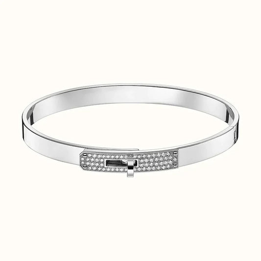 [Max Jewelry ]KELLY SILVER DIAMOND BRACELET