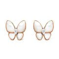 [Plus&Max]BUTTERFLY MOP DIAMOND EARRINGS