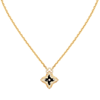 [Plus&Max]STAR PEDANT PINK GOLD DIAMOND NECKLACE