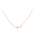 [Plus&Max]BLOSSOM PENDANT PINK GOLD AND DIAMOND