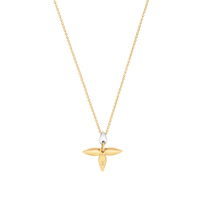 [Max Jewelry ]LOUISETTE PEDANT GOLD NECKLACE