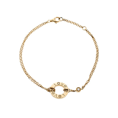 [Max Jewelry ]LOVE BRACELET 2 DIAMOND