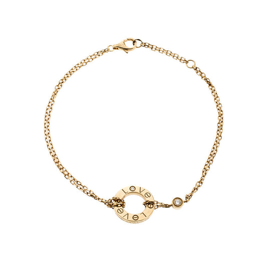 [Max Jewelry ]LOVE BRACELET 2 DIAMOND