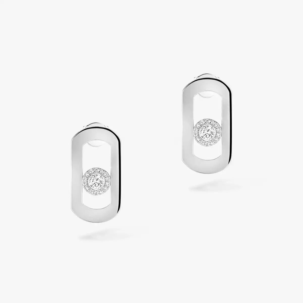 [Max Jewelry]So Move Diamond Earrings in Yellow Gold