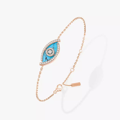 [Max Jewelry]Lucky Eye Diamond Bracelet
