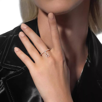 [Plus&Max] Move Uno Diamond Ring