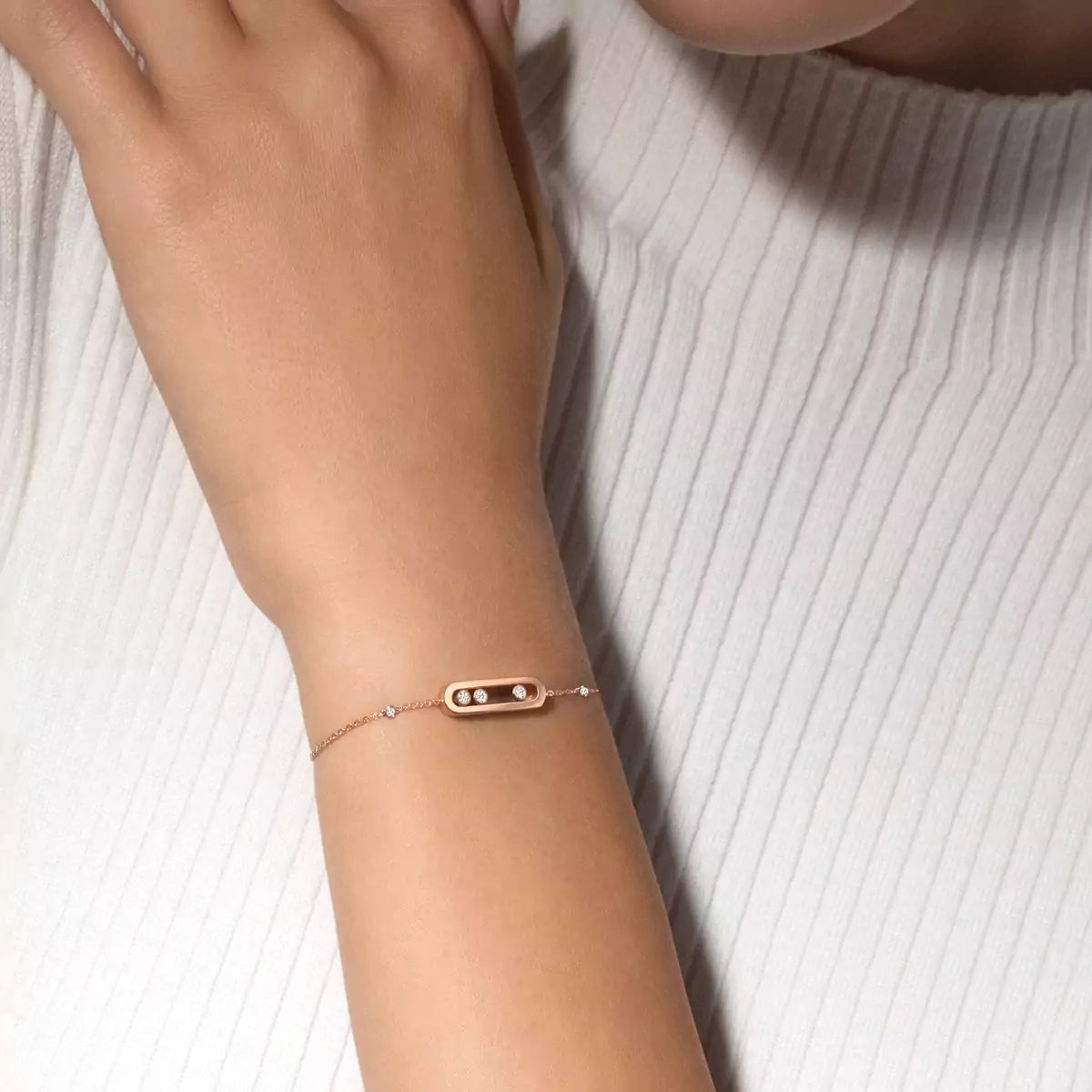 [Max Jewelry]Baby Move Diamond Bracelet