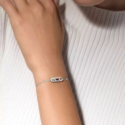 [Max Jewelry]Baby Move Diamond Bracelet