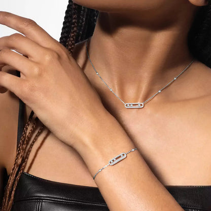 [Max Jewelry]Baby Move Necklace