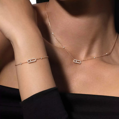 [Max Jewelry]Move Uno Necklace