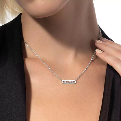 [Max Jewelry]Baby Move Necklace