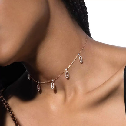 [Max Jewelry]Move Uno Necklace
