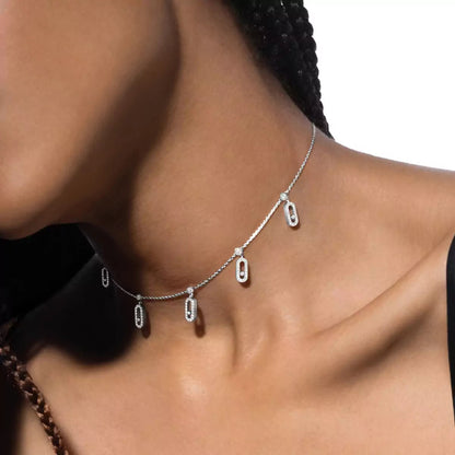 [Max Jewelry]Move Uno Necklace