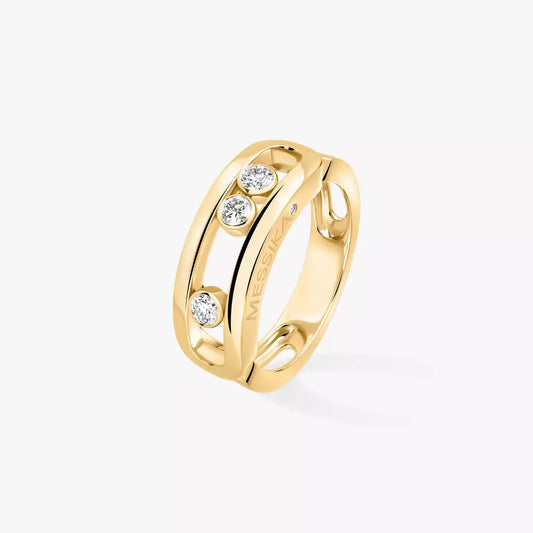 [Max Jewelry] MoveGold Diamond Ring