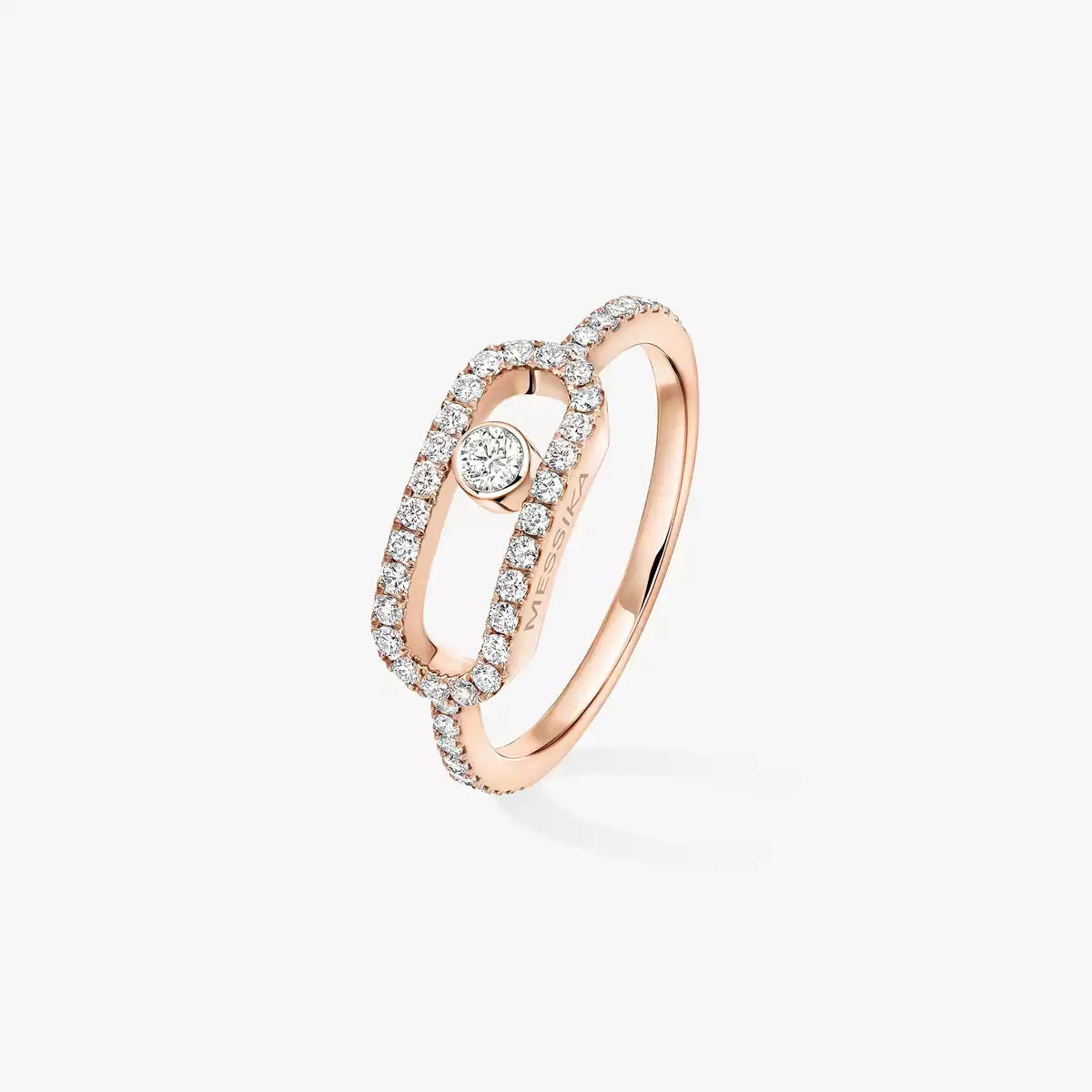 [Max Jewelry]Move Uno Diamond Ring in Gold