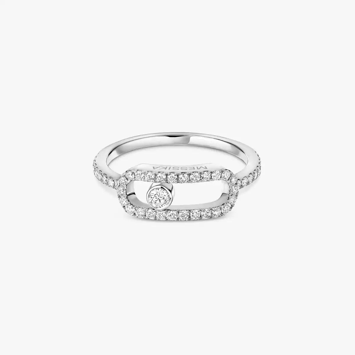 [Max Jewelry]Move Uno Diamond Ring in Gold