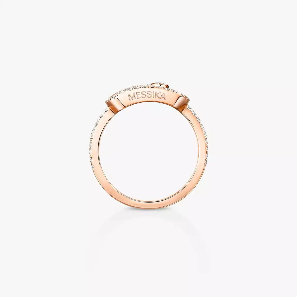 [Max Jewelry]Move Uno Diamond Ring in Gold